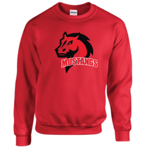 G180 Gildan Heavy Blend Fleece Crew Sweatshirt - Red