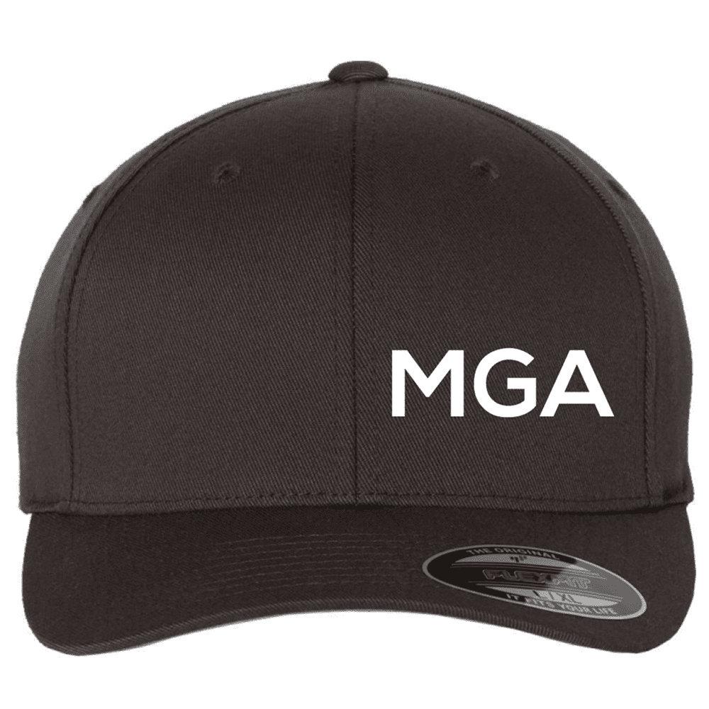 6277 Flexfit Wooly 6 Panel Cap - Dark Grey