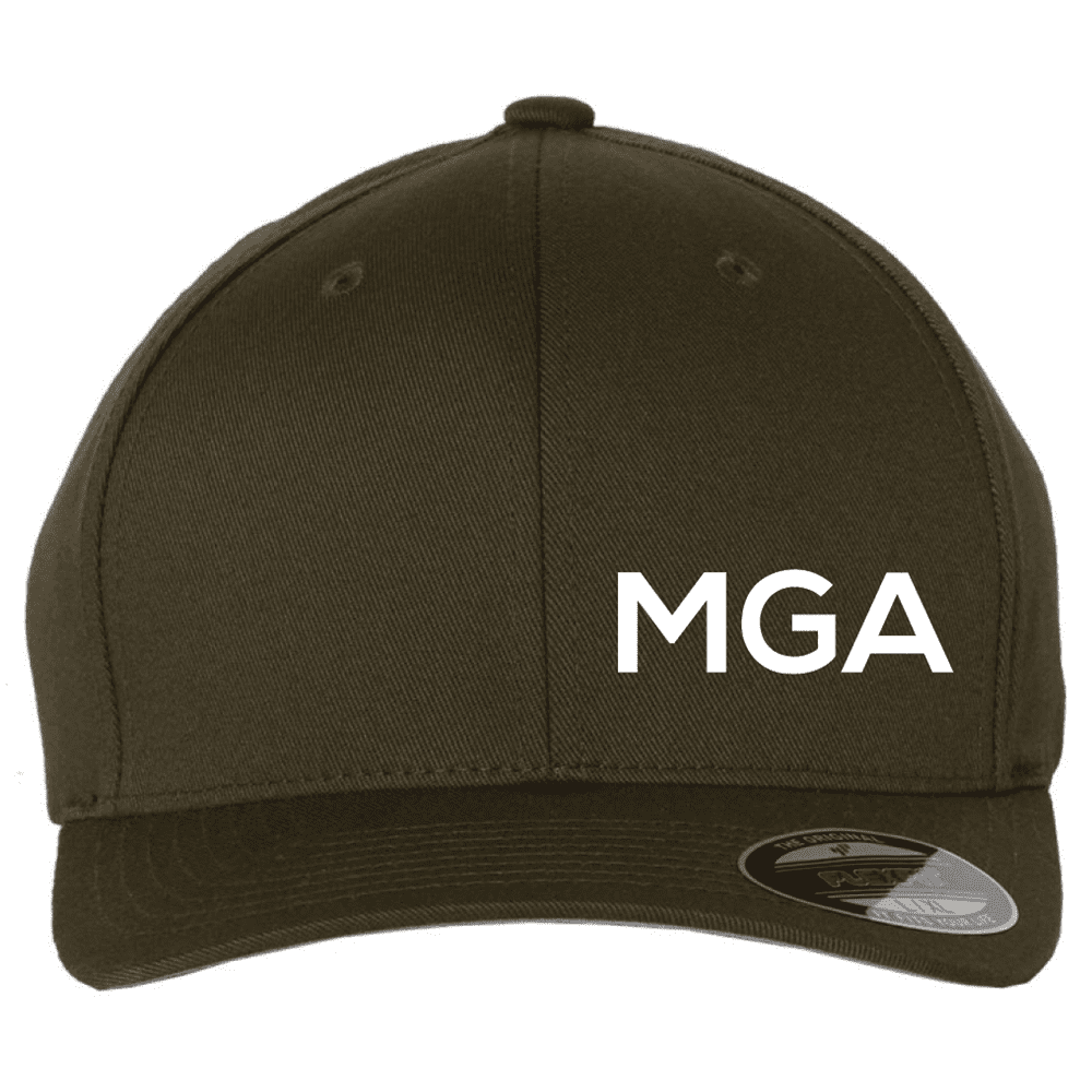 6277 Flexfit Wooly 6 Panel Cap - Olive