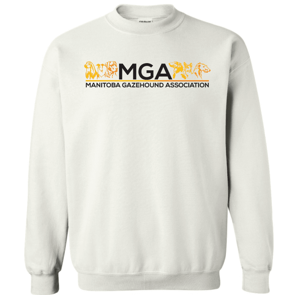 G180 Gildan Heavy Blend Fleece Crew Sweatshirt - White