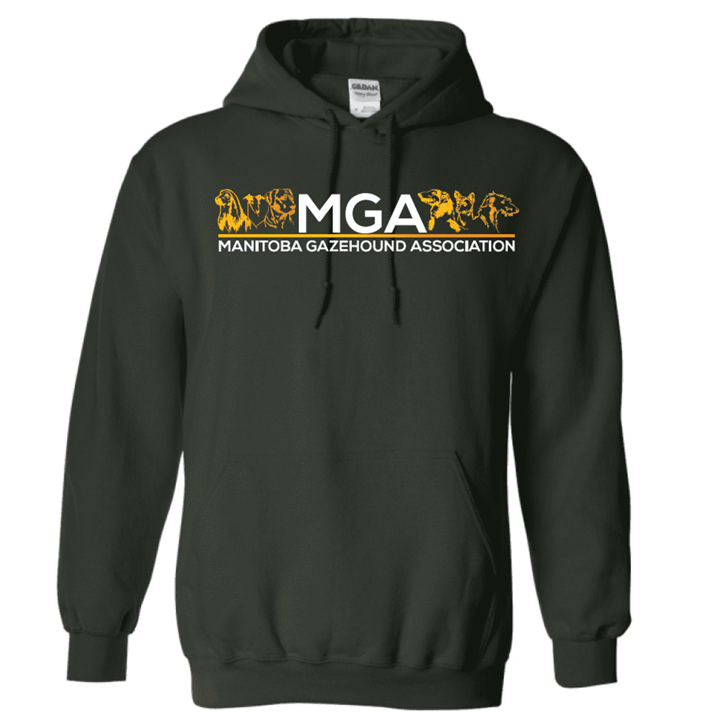 G185 Gildan Heavy Blend 8 oz., 50/50 Hooded Sweatshirt - Forest Green